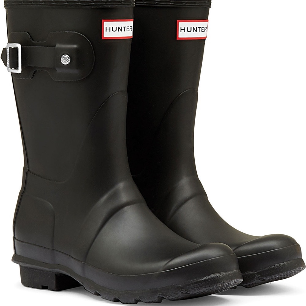 Women’s Original Short Hunter Boot | Black | Size 9